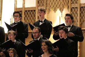 The Chorale students performing 